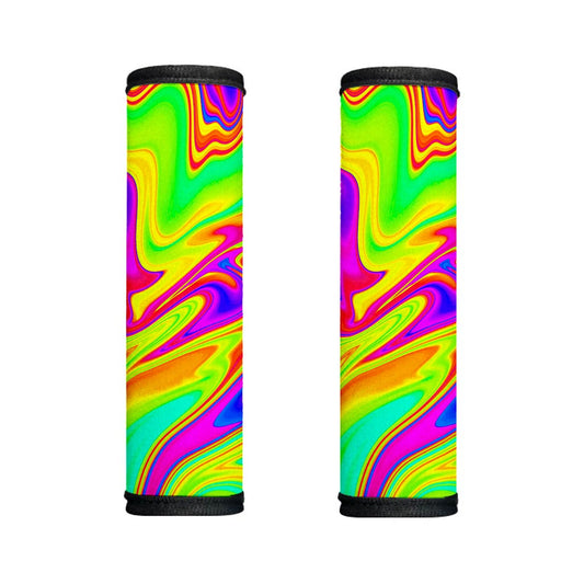 Abstract Liquid Trippy Print Handle Covers
