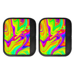 Abstract Liquid Trippy Print Handle Covers