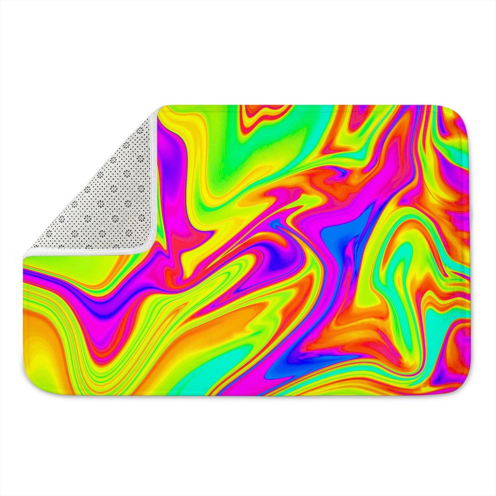 Abstract Liquid Trippy Print Indoor Door Mat