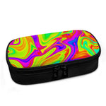 Abstract Liquid Trippy Print Insulin Cooler Travel Case