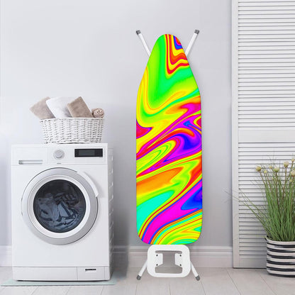 Abstract Liquid Trippy Print Ironing Board Cover