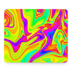 Abstract Liquid Trippy Print Mouse Pad