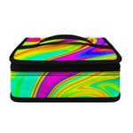 Abstract Liquid Trippy Print Small Lunch Bag