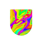 Abstract Liquid Trippy Print Toilet Lid Cover