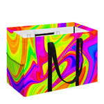 Abstract Liquid Trippy Print Utility Tote Bag