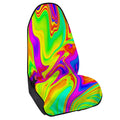 Abstract Liquid Trippy Print Waterproof Car Seat Cover