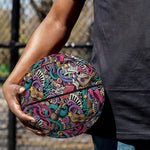 Abstract Music Pattern Print Basketball