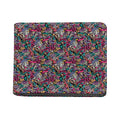 Abstract Music Pattern Print Bifold Wallet
