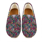 Abstract Music Pattern Print Casual Shoes