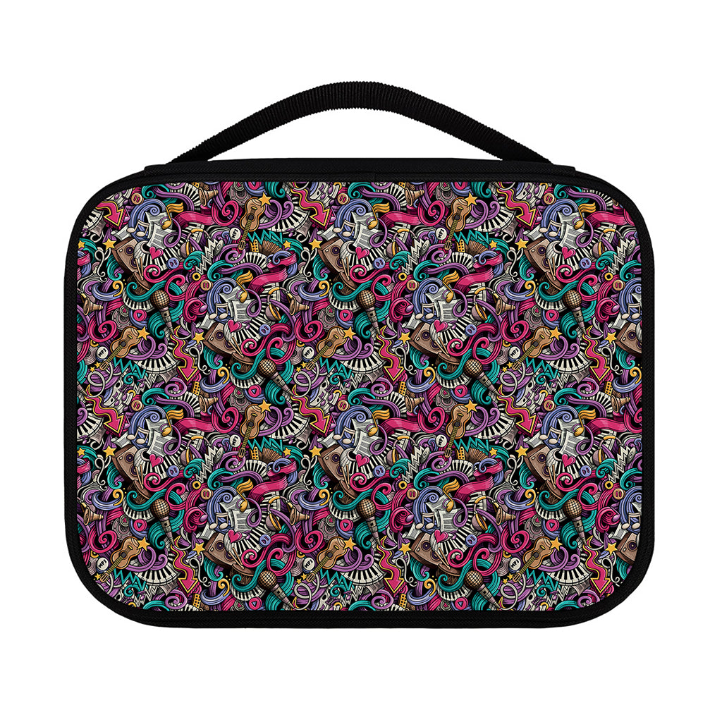 Abstract Music Pattern Print Classic Bible Case