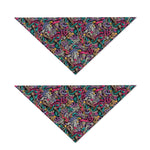 Abstract Music Pattern Print Dog Bandana