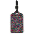 Abstract Music Pattern Print Luggage Tag