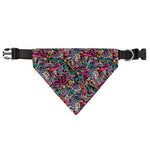 Abstract Music Pattern Print Over The Collar Dog Bandana
