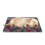 Abstract Music Pattern Print Pet Cooling Mat Cover