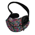Abstract Music Pattern Print Pet Sling Carrier