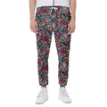 Abstract Music Pattern Print Joggers