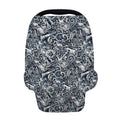 Abstract Nautical Anchor Pattern Print Baby Seat Cover
