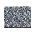 Abstract Nautical Anchor Pattern Print Bifold Wallet