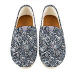 Abstract Nautical Anchor Pattern Print Casual Shoes