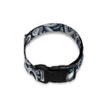 Abstract Nautical Anchor Pattern Print Dog Collar