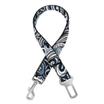 Abstract Nautical Anchor Pattern Print Dog Seat Belt
