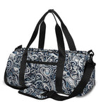 Abstract Nautical Anchor Pattern Print Gym Bag