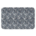 Abstract Nautical Anchor Pattern Print Indoor Door Mat