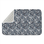 Abstract Nautical Anchor Pattern Print Indoor Door Mat