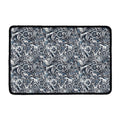Abstract Nautical Anchor Pattern Print Kitchen Mat