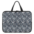 Abstract Nautical Anchor Pattern Print Laptop Sleeve With Handle