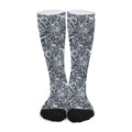 Abstract Nautical Anchor Pattern Print Long Socks