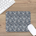 Abstract Nautical Anchor Pattern Print Mouse Pad