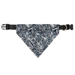 Abstract Nautical Anchor Pattern Print Over The Collar Dog Bandana