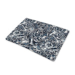 Abstract Nautical Anchor Pattern Print Pet Cooling Mat Cover