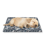Abstract Nautical Anchor Pattern Print Pet Cooling Mat Cover