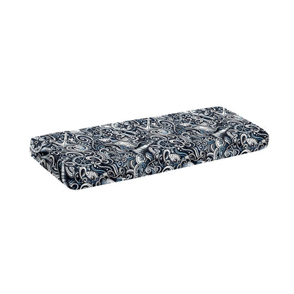 Abstract Nautical Anchor Pattern Print Piano Keyboard Cover