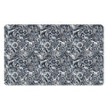 Abstract Nautical Anchor Pattern Print Polyester Doormat