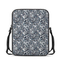Abstract Nautical Anchor Pattern Print Rectangular Crossbody Bag