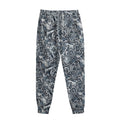 Abstract Nautical Anchor Pattern Print Sweatpants