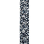 Abstract Nautical Anchor Pattern Print Table Runner
