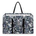 Abstract Nautical Anchor Pattern Print Utility Tote Bag