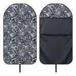 Abstract Nautical Anchor Pattern Print Waterproof Car Seat Cover