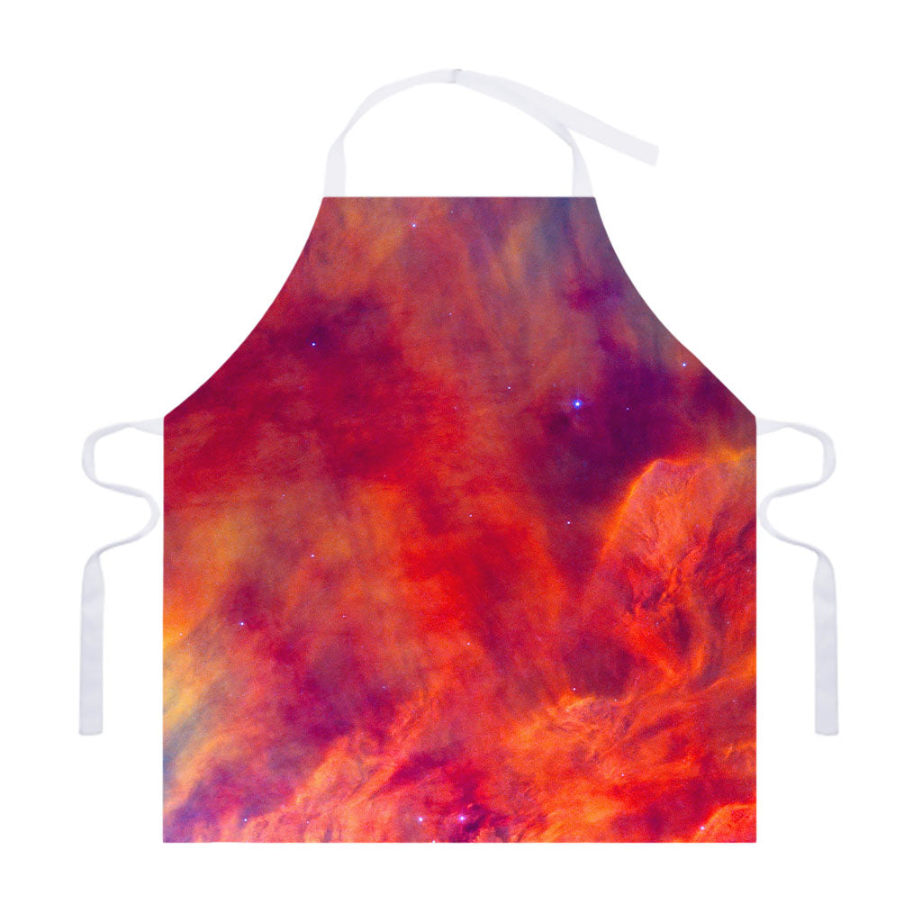 Abstract Nebula Cloud Galaxy Space Print Adjustable Apron