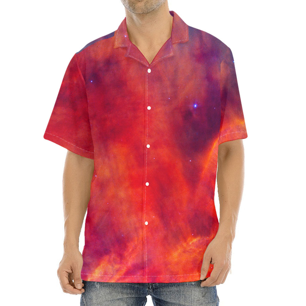 Abstract Nebula Cloud Galaxy Space Print Aloha Shirt