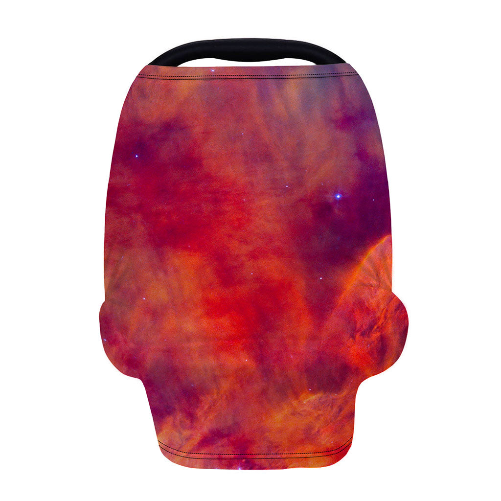 Abstract Nebula Cloud Galaxy Space Print Baby Seat Cover