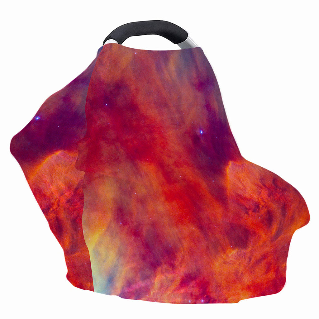 Abstract Nebula Cloud Galaxy Space Print Baby Seat Cover