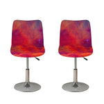 Abstract Nebula Cloud Galaxy Space Print Bar Stool Covers
