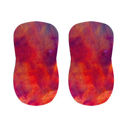 Abstract Nebula Cloud Galaxy Space Print Bar Stool Covers