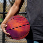Abstract Nebula Cloud Galaxy Space Print Basketball