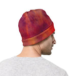 Abstract Nebula Cloud Galaxy Space Print Beanie
